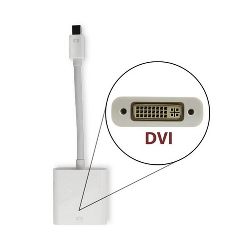 OWC Mini DisplayPort to DVI 변환 어댑터 (맥 썬더볼트 포트용)